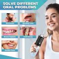 Oral Irrigator Portable USB Rechargeable Dental Water Flosser Water Jet Floss Tooth Pick 4 Jet Tip 220ml 3 Modes IPX7 Waterproof. 