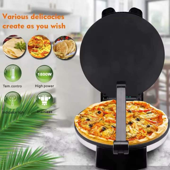 Premium%2010-Inch%20Roti%20Maker,%20Bread%20Maker,%20Chapati%20Press%20&%20Flatbread%20Maker%20%E2%80%93%20Non-Stick%20Plates,%20Stainless%20Steel,%201800W%20Double%20Heating%20-%20Image%204