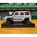1:32 Diecast Mercedes-Benz G700 Brabus alloy car model light sound. 