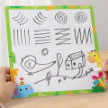 Montessori Animal Jigsaw Puzzle Hand Grasping Nesting Board Wooden Shape Sorting Puzzle Sensory Toys Learning Educational Toys. 