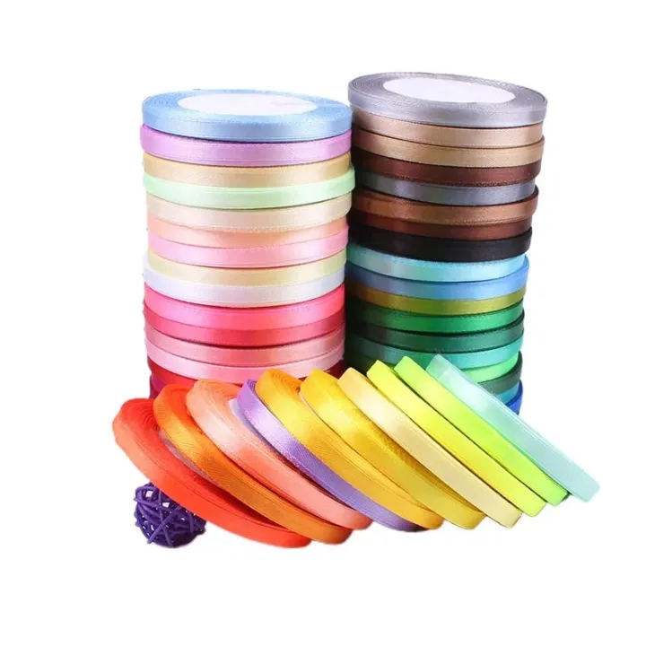 25%20Yards%206%20Mm%20Silk%20Satin%20Ribbons%20for%20Crafts%20Bow%20Handmade%20Accessories%20for%20Clothing%20Accessories%20and%20Hats%20DJIY%20-%20Image%202