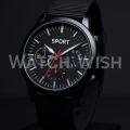Men's Casual Sport Watch – Fabric Canvas Strap with Round Dial | Cool & Durable Wristwatch.