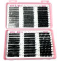 Spikes Lash Individuals Volume Eyelash Clusters D-Curly Lash Clusters Kit 10-20MM DIY Eyelash Extensions,6 Styles Lash Clusters. 