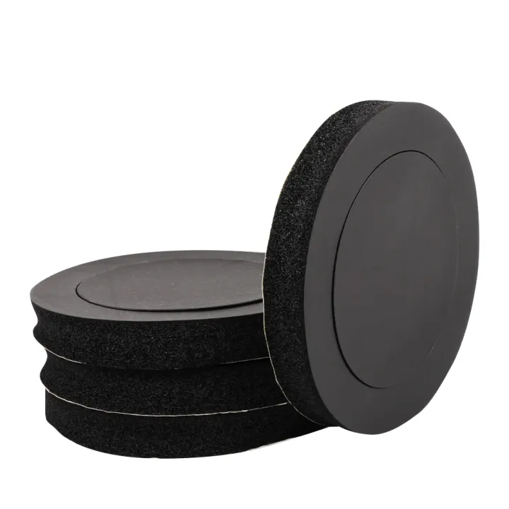 4Pcs%206.5%20Inch%20Universal%20Car%20Speaker%20Foam%20Ring%20Soundproof%20Acoustic%20Seal%20Pad%20Strong%20Self-Adhesive%20Auto%20Door%20Audio%20Enhancer%20-%20Image%202