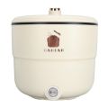 Electric Rice Cooker 1.8L Multifunctional Rice Cooker Maker Double Layers Anti Stick Coating Anti Scald for Noodles.