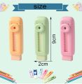 M&G Eraser Pen Push Pull Sliding Plastic Sleeve Rubber. 