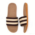 Summer Men Slippers AntiSlip Home Slippers Lightweight Shoes Men Indoor Linen Slippers Soft Shoes Bedroom Slippers Plus Size.