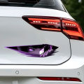 1PC Anime Girl Eyes JDM Motorcycle Sticker Waterproof for Motorbike Front Fairing Fuel Tank Scooter Rear Cowl Laptop Vinyl Decal. 