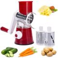 Multifunctional Roller Vegetable Cutter Hand Crank Home Kitchen Shredder Potato Grater. 