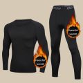 2025 Best-selling men's underwear thermal set, double warmth for autumn and winter, comfortable for sports wear. 