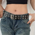Ladies' Fashion Belt Y2K Belt Paired with Jeans Gothic Rivet Decorative Belt Street Style PU Leather Belt Waist Belt Daily Wear.