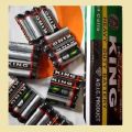 Heavy Duty King Battery AA 1.5V Orignal King Heavy Duty Cell Pack of 4 - 12 - 24 AA Size Regular Cell. 