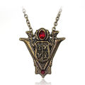 Women Cosplay Necklace Props Movie Twilight Theme Rosalie Same Design New Moon Crest Volturi Charms Necklaces Jewelry Part Acces. 