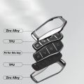 Zinc Alloy Car Remote Key Case Cover for BYD SEAL Atto 3 Han EV Dolphin Lied Tang Dm Qin PLUS Song Pro MAX Yuan Accessories.