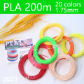 Brilliant Color Filament  For 3d Pen Diameter 1.75mm ABS / PLA/ PCL Filament, No Smell Safety Plastic 3d Print Pen Filament. 