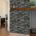KUUJOJO Self-adhesive faux marble tile decorative wall stickers for kitchen, bathroom, living room, dining room and more.. 