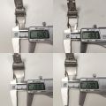 Watch Buckle 18mm 20mm 22mm Silver Folding Safety Milled Clasp Replacement Stainless Steel Deployant Watch Clasp. 
