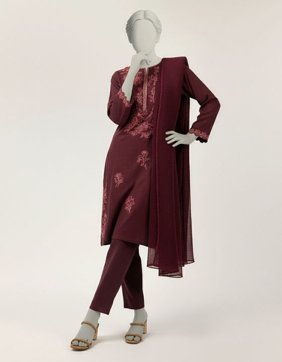 Junaid Jamshed Stitched Dress for Women Volume 2 2026 JLAWN-S-26-478/S AARI-03