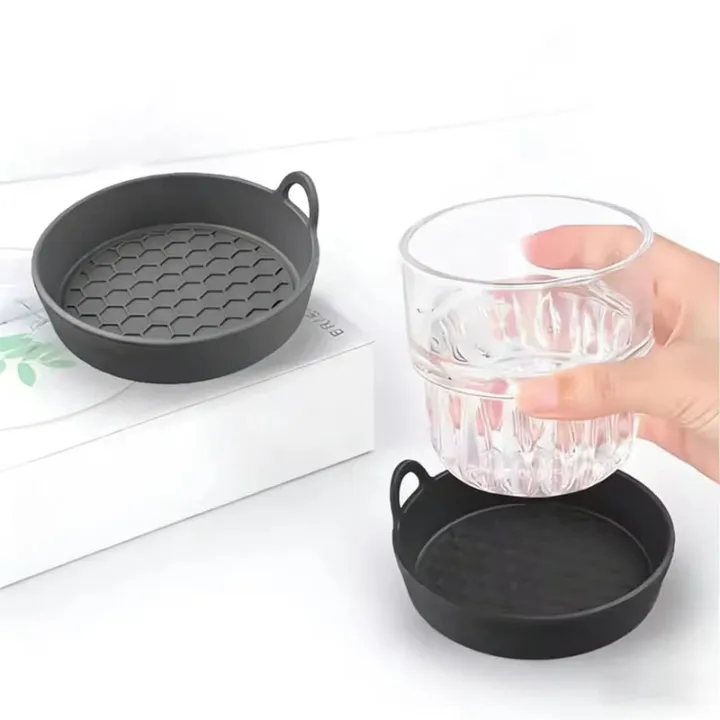 2Pcs%20Anti-Slip%20Coaster%20for%20Car%20Stable%20Food%20Grade%20Silicone%20Gel%20Drink%20Holder%20Pad%20Universal%207cm%20Auto%20Cup%20Holder%20Coaster%20-%20Image%204