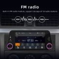 1Din Car Radio Multimedia Player Carplay&Android Auto Display Navigation Mirrorlink 5inch Touch Screen Reversing Input Supported. 