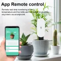 Zigbee Temperature Humidity Moisture Detector Smart Soil Tester Moisture Sensor Phone App RealTime Monitor for Home Garden. 