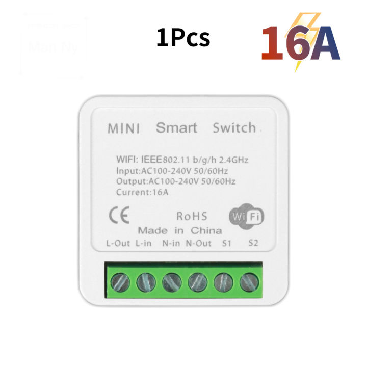 MANHOT%20Wifi%2016A%20Smart%20Light%20Switch%20DIY%20Switches%20Module%20Relay%20Supports%202%20Way%20Voice%20Control%20Work%20With%20Smart%20Life%20Alexa%20%20Home%20-%20Image%207