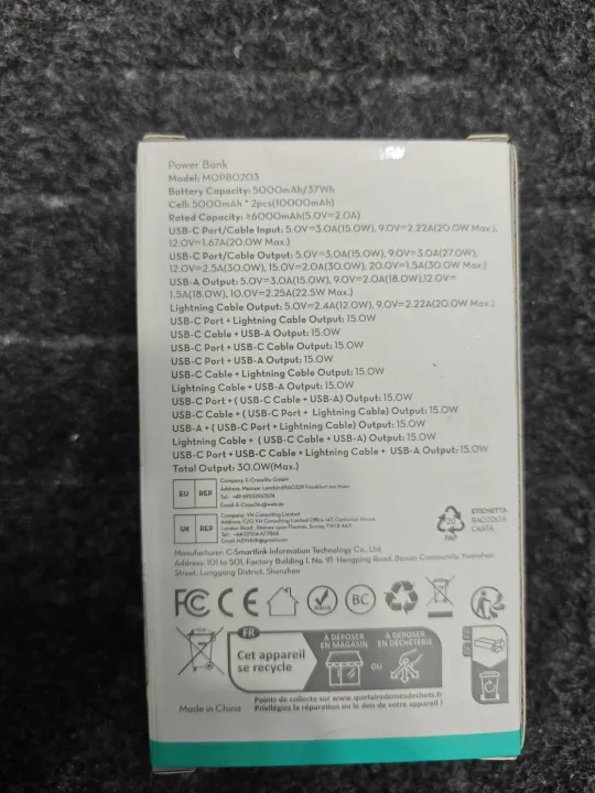 MOKiN%2010000mAh%2030W%20Fast%20Charging%20Power%20Bank%20%7C%20Built-in%20USB-C%20&%20Lightning%20Cables%20%7C%20PD%2030W%20USB-C%20%7C%20QC%2022.5W%20USB-A%20%7C%20Digital%20Display%20%7C%20Compact%20Portable%20Power%20Bank%20-%20Image%207