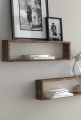 Single Rectangular shelves for wall wall mounted rectangule shelf rectangular book shelf mdf wooden shelves decoration piece home decor shelves wall hanging shelf for home office academy college uv shelf rack box shape wall mounted rectangular shelf. 