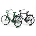 1:10 Mini Model Alloy Bicycle Diecast Finger Mountain Bike Bend Adult Simulation Collection Die-cast Gifts Toys for boys. 