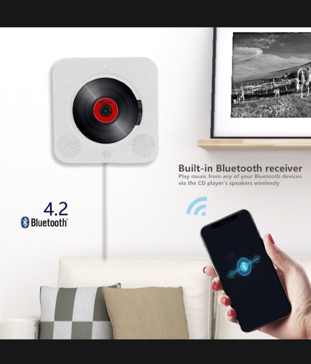 Adirigo%20Desktop%20Portable%20CD%20Player%20with%20Bluetooth%20-%20Multifuctional%20Wall%20Mounted%20Music%20CD%20Player%20Built%20in%20HiFi%20Speakers%20Home%20Audio%20Boombox%20with%20Remote%20Control%20Input%20Output%20with%20Pulling%20Switch%20-%20Image%202