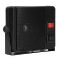 Car Radio Speaker Stable Clear Sound External Communications Speaker with Base for Yaesu for Kenwood for ICOM External Speaker. 