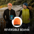 WRELS Knitted Hat Double-Sided Pullover Hat Warm Thickened Winter Hats Windproof Sun-Proof Beanie Hat Elastic Cycling Ski Cap.