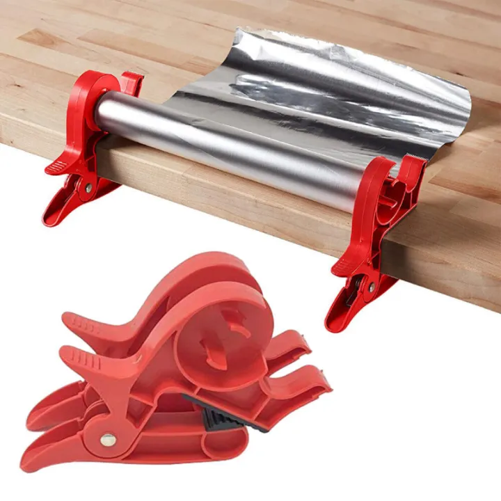 2pcs%20Tape%20Dispenser%20Paper%20Roll%20Holder%20Clip%20Wrap%20Tabletop%20Gift%20Wrapping%20Tool%20For%20Christmas%20Arts%20Crafts%20Tools%20-%20Image%205