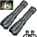 Rechargeable Torch with 3 km range and digital Display. 