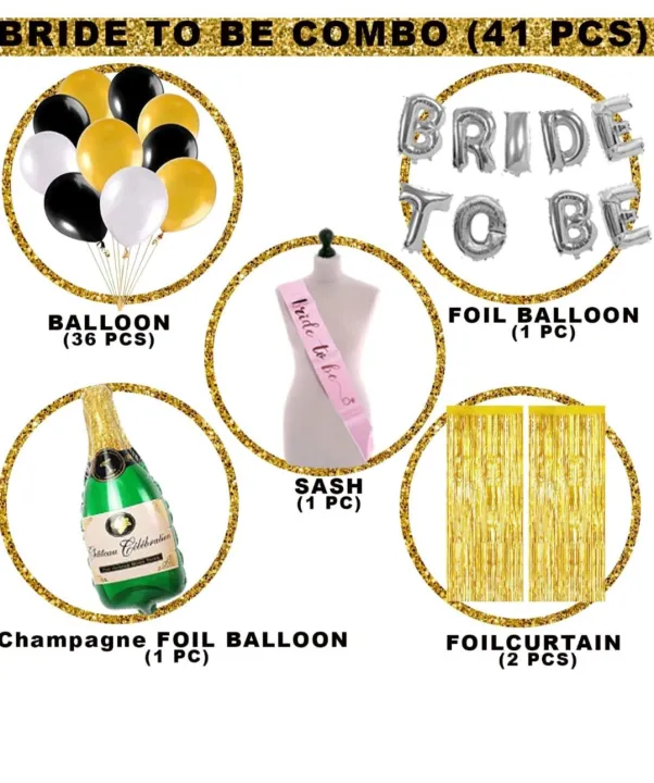 Bride%20to%20Be%20Decoration%20Set%20Combo%20-%2041pcs%20Bridal%20Shower%20Decorations%20Kit%20%7C%20With%20Bride%20to%20Be%20Sash,%20Champaign%20Foil%20Balloon%20%7C%20Bachelorette%20Party%20Decorations%20%7C%20Bride%20to%20Be%20Decoration%20-%20Image%202