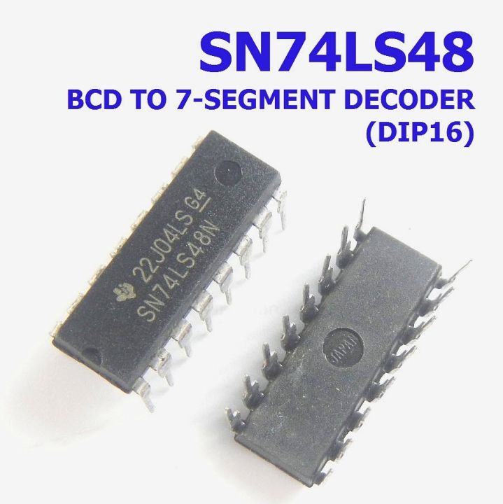 74LS48%20BCD-to-7%20Segment%20Decoder/Driver%20IC.%201%20Peice%20-%20Image%202