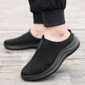 Men Casual Shoes Slip-On Half Slippers Running Shoes Men Plus Size Sport Shoes Lightweight Comforty Breathable Walking Sneakers. 