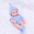 New Vinyl Reborn Dolls 20cm Reborn Baby Doll Mini Soft and Full Body Vinyl Reborn Toddler Doll Baby Doll For Girls. 
