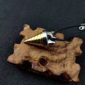 Anime Tengen Toppa Gurren Lagann Tengentoba Core Drill Pendant Necklace for Women Men Gold Color Pendant Fans Collection Jewelry. 