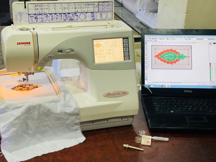 Janome MC9500 sewing machine