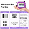 28 Languages 12.7mm Mini Portable Inkjet Printer Expiry Date Code Logo Batch Numbers Handheld ink Device with Grips Cartridge.