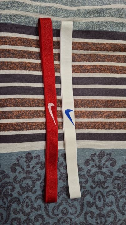 2pcs%20Women%20Men%20Elastic%20Sports%20Football%20Yoga%20Hairband%20Headband%20Hair%20Rope%20(%20Red%20and%20White%20)%20-%20Image%202