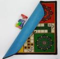 ludo mat with coins. 