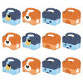 12 Blue Dog Birthday Party Favor Bags Dog Bags Bulk with Handles Merchandise Bags Goodie Candy Bags for Kids Birthday Party.