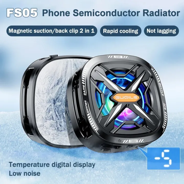 15w%20Strong%20Cooling%20FS05%20Semiconductor%20Mobile%20Phone%20Radiator%20Cooler%20Fan%20Digital%20Display%20Magnetic%20Back%20Clamp%20%7C%20Fs05%20Cooling%20Fan%20-%20Image%207