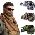 1/2/3pcs 100x100cm Thick Muslim Shemagh Desert Arab Scarves Men Women Winter Windy Windproof Hiking Scarf.