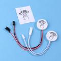 2Pin Partition Touch Sensor Switch Dimmer Hand Sweep Controller Through Panel, Wood, Stone, Glass 3.7V-24V. 