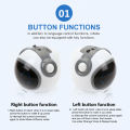 939A Pocket Robot Talking Interactive Dialogue Voice Recognition Record Singing Dancing Telling Story Mini Robot Toy. 