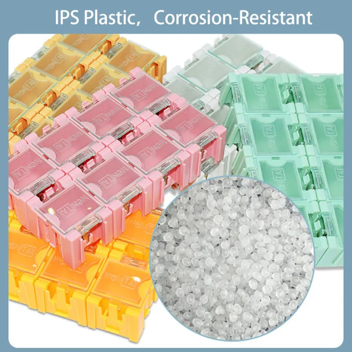 SMT Component Box SMD Storage Box PCB Component Organizer Portable ...