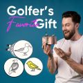 3 pacs Golf Ball Markers with Magnetic Hat Clips Value Sets for Men Women Golfer, Removable Attaches Easily to Golf Cap.